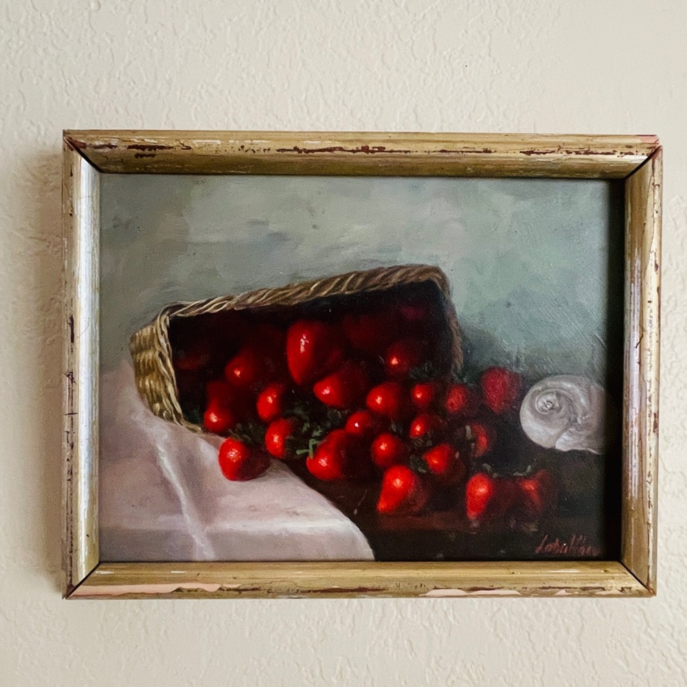 Antique Still-life Oil Painting